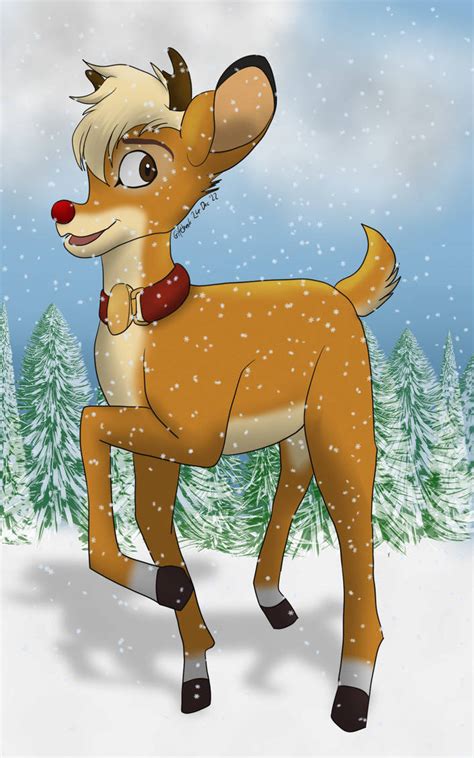 Rudolph the Red-Nosed Reindeer by giftheck on DeviantArt