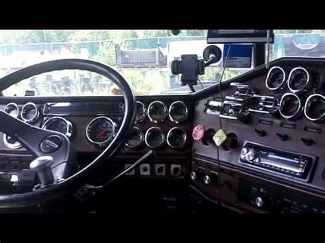 Freightliner Fld Dash Youtube