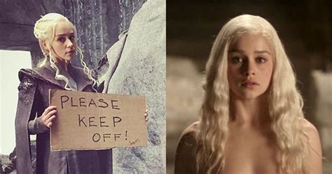 Emilia Clarke Says People Should Get Over Game Of Thrones Sex Scenes And Nudity