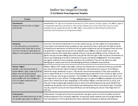 CJ 112 Module Three Assignment Template CJ 112 Module Three