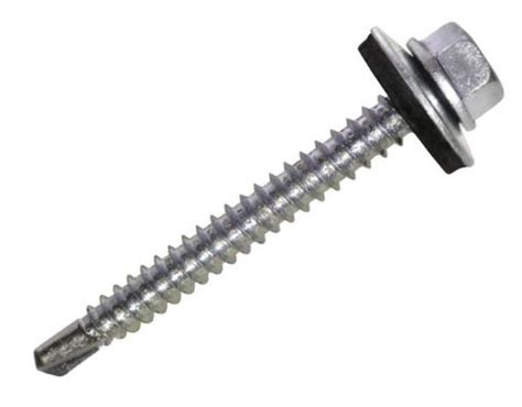 Tornillo Zincado P Broca Hex C Golilla Steelfix