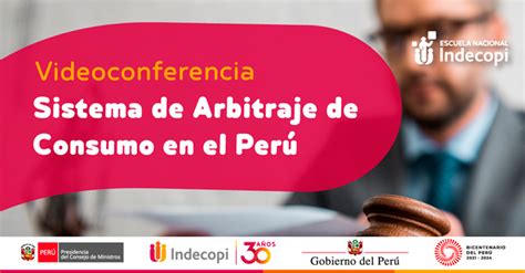 Conferencia Virtual Gratuita Indecopi Sistema De Arbitraje De