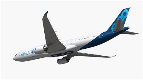 Airbus A330 Neo 3d Model 57 Blend Fbx Obj Max Free3d