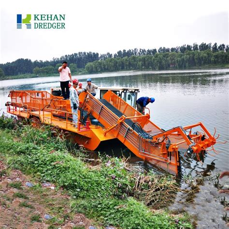 Garbage Salvage Ship Lake Automatic Cleaning Machine Aquatic Weed