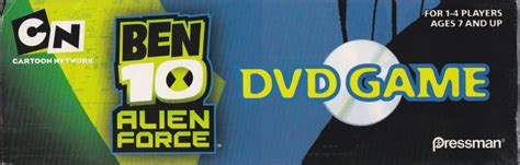 Ben 10: Alien Force - DVD Game cover or packaging material - MobyGames