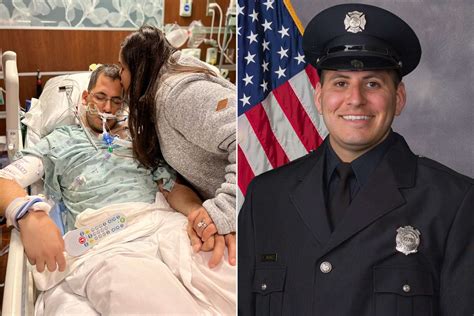 Firefighter With Terminal Cancer Takes Last Ride Home In His Ambulance