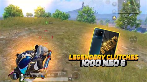 LEGENDARY CLUTCHES IQOO NEO 6 SMOOTH 90 FPS PUBG BGMI TEST 2023 4