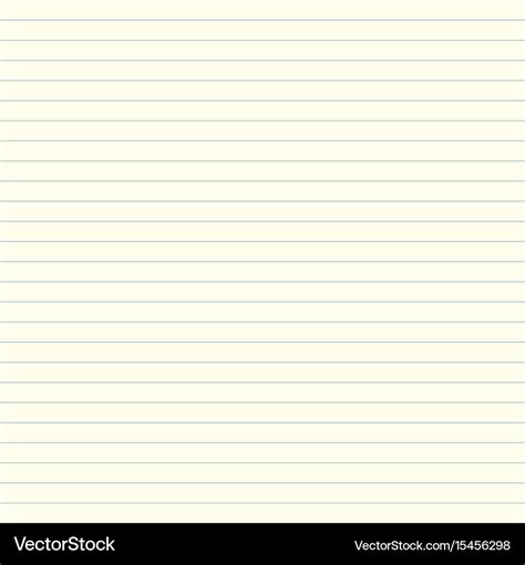 Vintage Looking Blank Notebook Page Background Vector Image