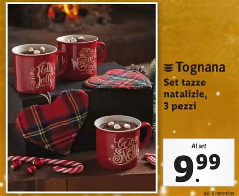 Tognana Set Tazze Natalizie 3 Pezzi Offerta Di Lidl