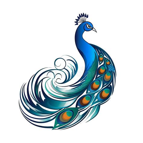 Peacock Logo Stock Illustrations 6 628 Peacock Logo Stock