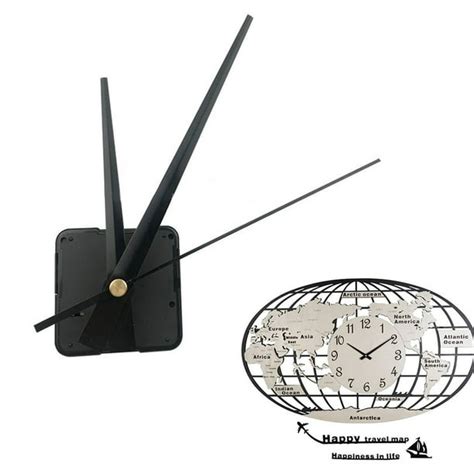 Quartz Clock Movement Mechanism Replacement Parts Kit Set Mute Movement ...