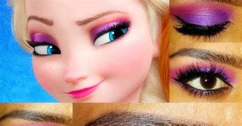 Elsa from Frozen Eye makeup Tutorial | Beauty Dosage