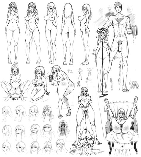 Some More Sketches By Millmac Hentai Foundry