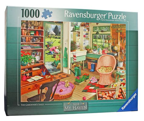 RAVENSBURGER THE GARDENER S SHED 1000 PIECES