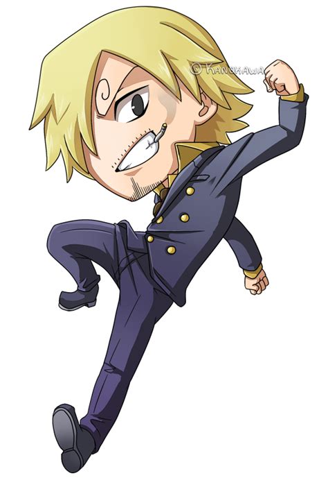 One Piece Sanji Chibi By Kanokawa On Deviantart