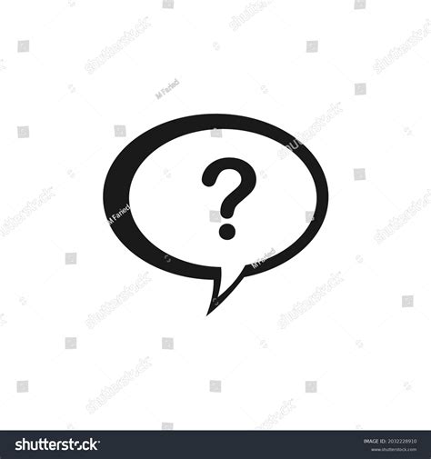 Bubble Question Mark Stock Vector (Royalty Free) 2032228910 | Shutterstock