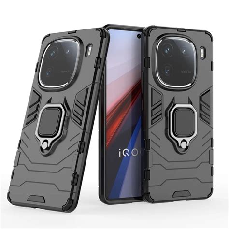 Spazy Case Vivo Iqoo Back Cover Dual Layer Armor Defender Full