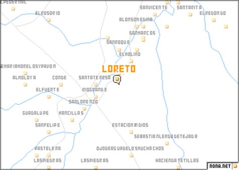 Loreto (Mexico) map - nona.net