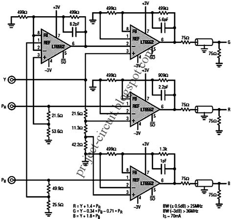 Rgb To Vga Converter Circuit Diagram