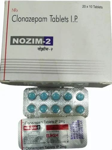 Clonazepam 2 Mg Tablet At Rs 1000 Box Pharmaceutical Tablets In