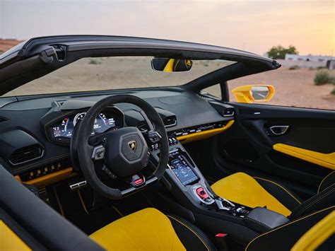 Rent Lamborghini Huracan EVO Spyder in Dubai - Ability Dubai