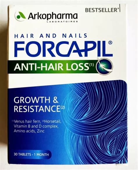 ARKOPHARMA FORCAPIL HAIR Active 30 gélules Programme Intensif pour