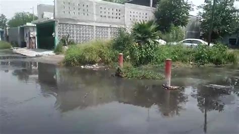 Contin A Problema De Contaminaci N De Aguas Negras En Reynosa