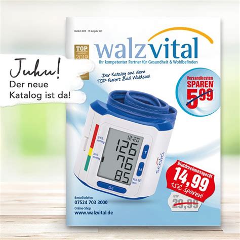 Walz Vital DE Juhu Der Neue Katalog Ist Da Bestellen Sie Jetzt