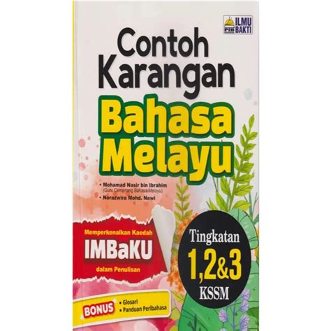 contoh karangan bahasa melayu tingkatan    shopee