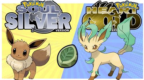 Como Evoluir Eevee Para Leafeon No Pok Mon Heart Gold Ou Soul Silver