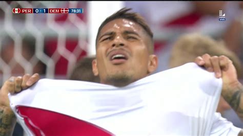 PerÚ Mundial Rusia 2018 Paolo Guerrero Se Pierde Un Gol De Taco