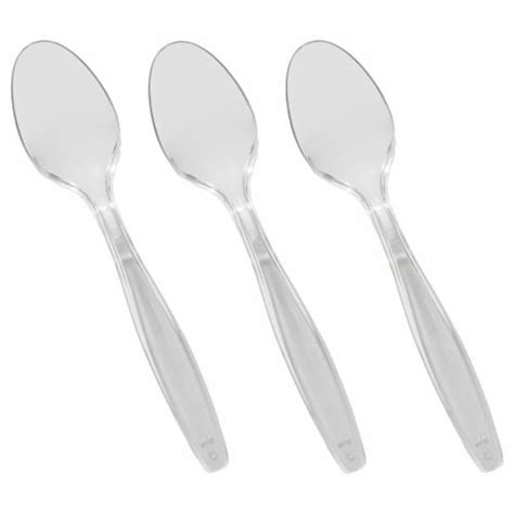 Clear Plastic Disposable Spoons 1000 Spoons 1000 Spoons Kroger