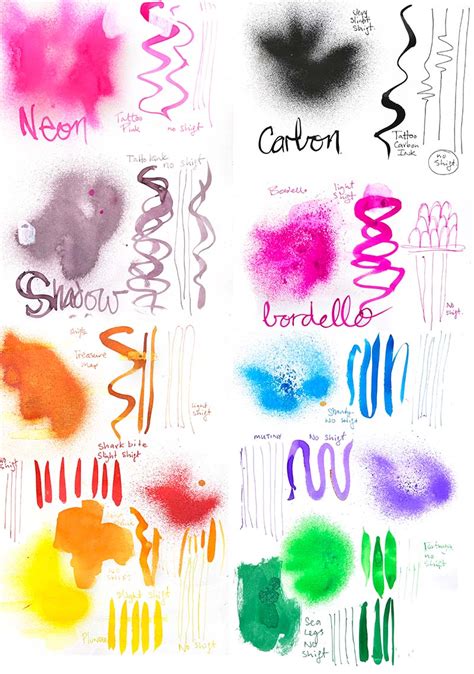 ‘Tattoo’ Waterproof Ink | Jolly Rodger bright colours! | Jane Davenport