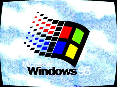 Microsoft Windows 95 Logo Illustration | Microsoft gif, 90s gifs Guide