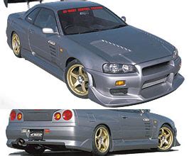 Caso Wardian Barbiere Turbolenza Nissan Skyline Gtr R Cwest Body Kit