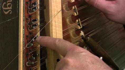 Changing A Hammered Dulcimer String Youtube