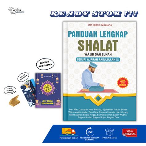 Jual Buku Panduan Lengkap Shalat Wajib Dan Sunah Sesuai Ajaran