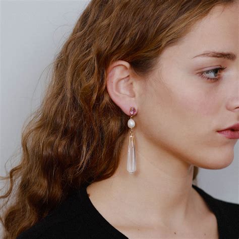 Blessed water drops earrings