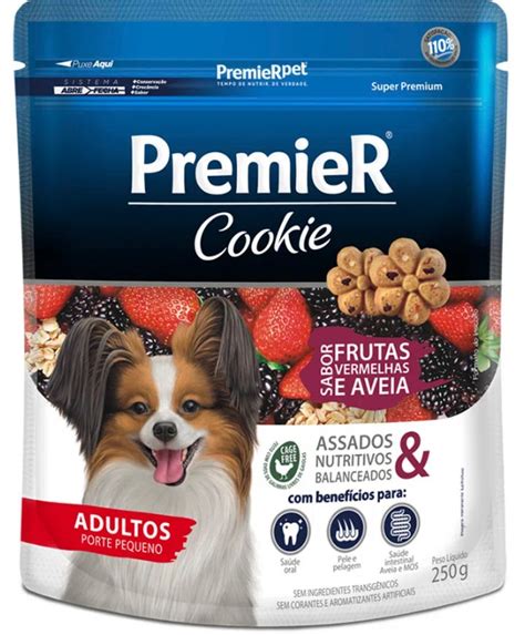 Biscoito Premier Pet Cookie Frutas Vermelhas E Aveia Para C Es Adultos