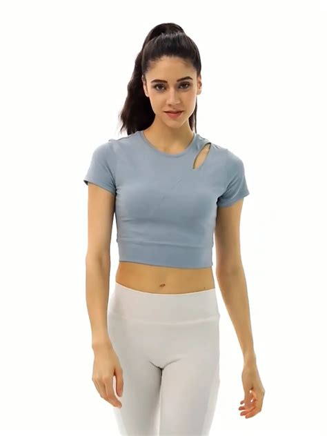 Nude Push Up Bras Comfortable Sport Gym Yoga Sexy Women Crop Top T Shirt Buy Yoga Bra Top