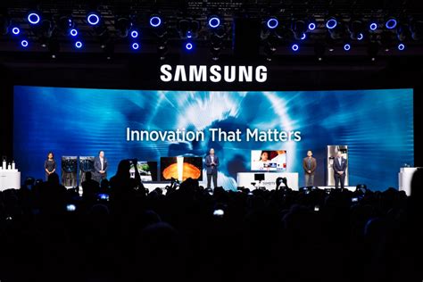 Samsung Press Conference Wraps At Ces Samsung Newsroom Global