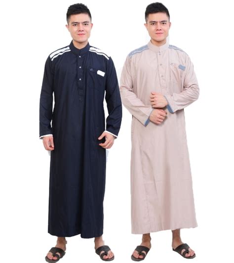 Model Baju Gamis Pria Kombinasi - Ragam Muslim