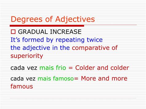 Ppt Degrees Of Adjectives Powerpoint Presentation Free Download Id