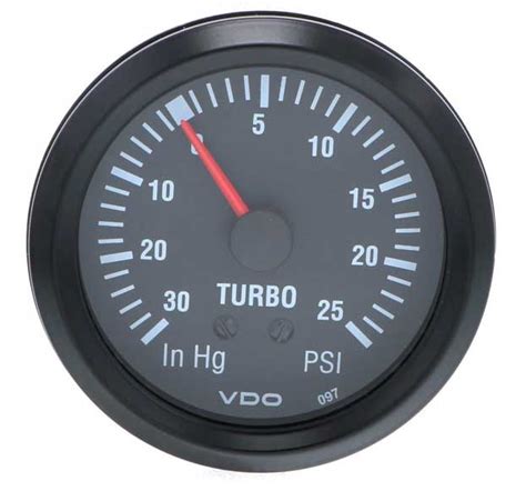 150-609PC - VDO ProCockpit Vacuum/Boost Gauge - 150-609PC - VDO - VDO ...