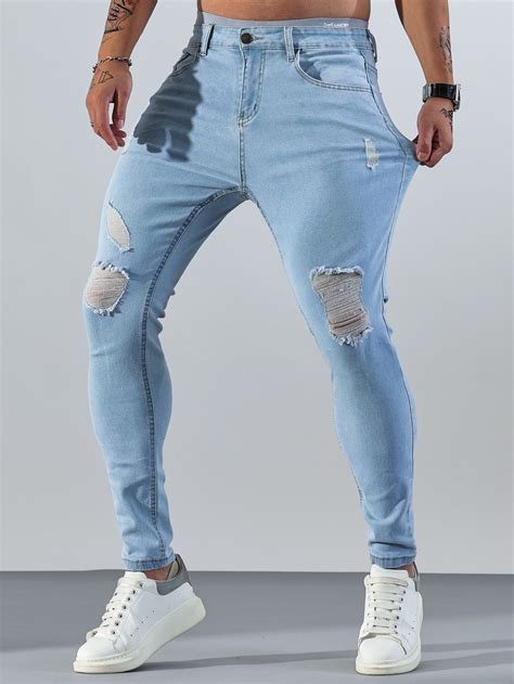 Light Blue Jeans For Men