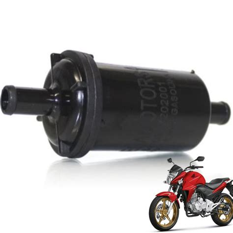 Filtro Combust Vel Gasolina Moto Bros Xre Cb R Submarino