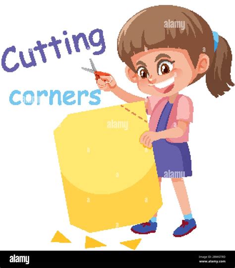 Cutting corners Cut Out Stock Images & Pictures - Alamy