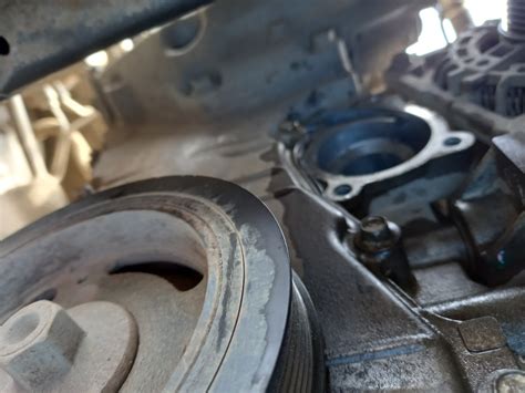 Замена помпы hr15de — Nissan Note (1G), 1,5 л, 2010 года | запчасти ...