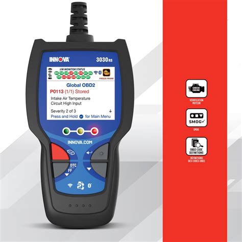 Innova 3030rs Fixassist Obd2 Code Reader Canadian Tire