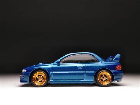 Subaru Impreza WRX STI Hot Wheels Custom Real Rubber Tires Etsy